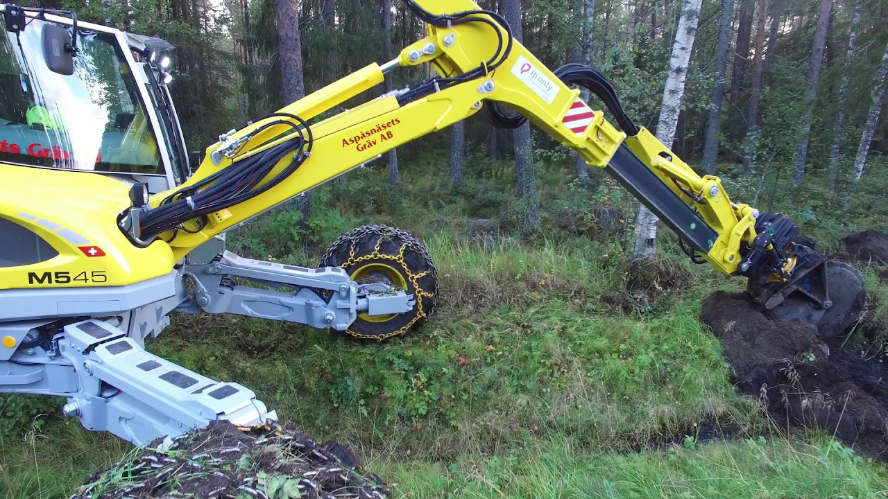 Menzi Muck M545 Sweden