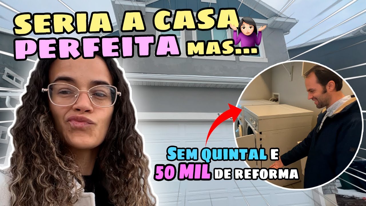 🏠CASA 6: Casa suja e sem quintal! 🤢 Será que vale a pena reformar?  Diário de Compra de casa nos EUA