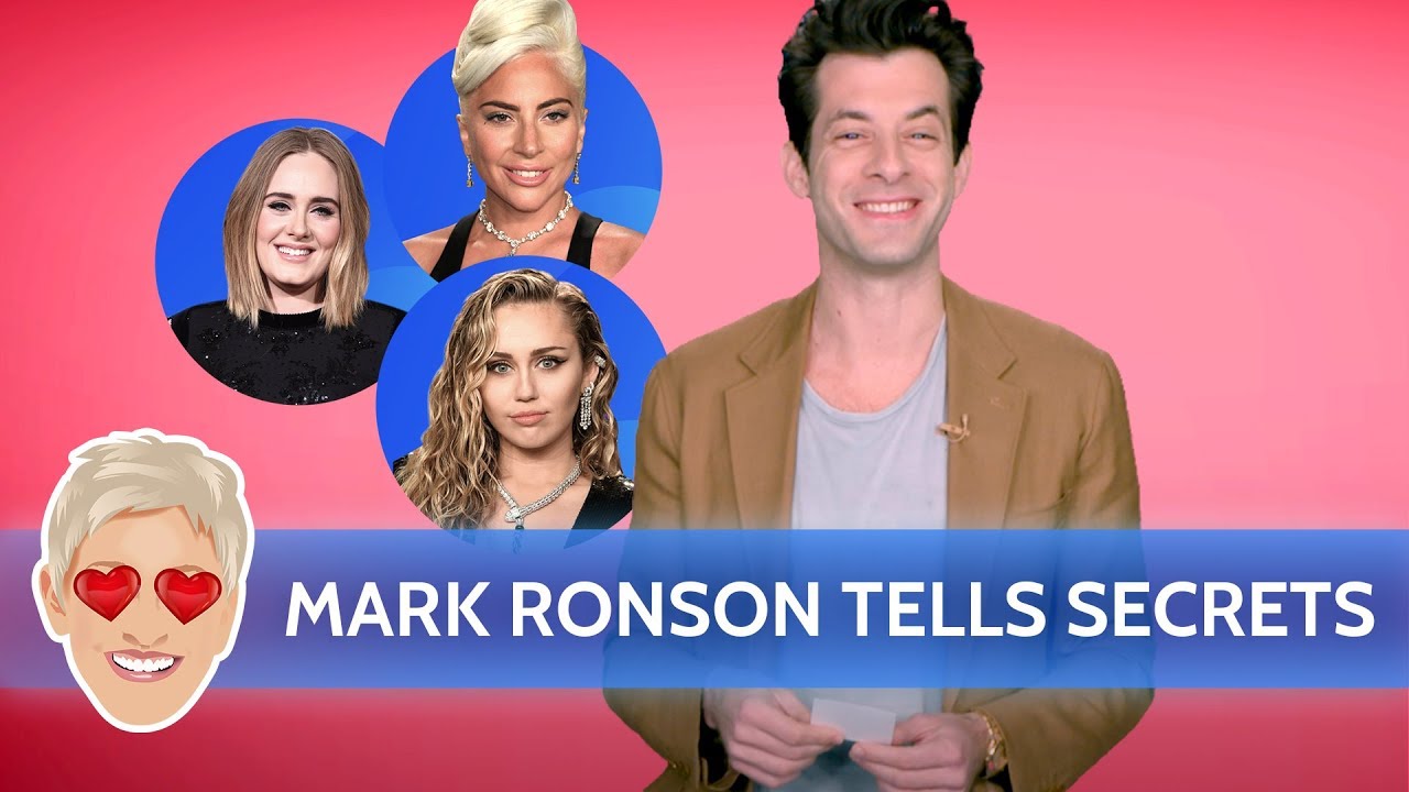 Mark Ronson Tells Secrets About Miley, Gaga, Adele, and More