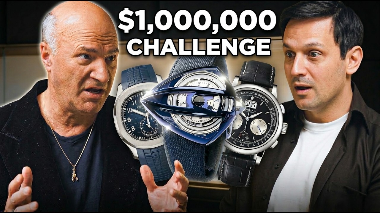 We Built a $1,000,000 Watch Collection with Kevin O'Leary
