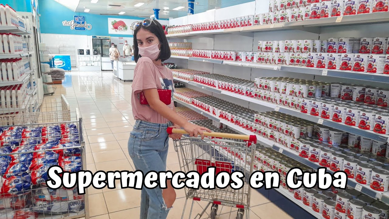 Visitando los supermercados en Cuba 2022. No hay mucho que comprar? | @AnitaMateu