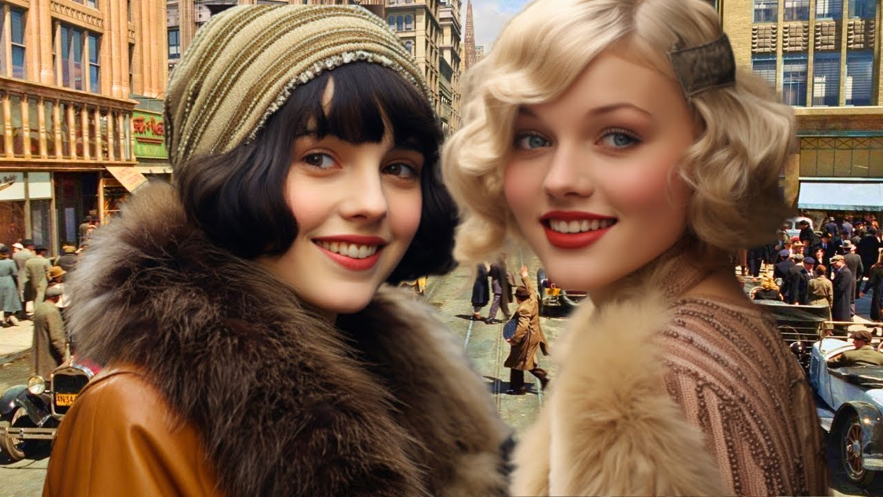 1920s USA - Rare Colorized Photos of Vintage America - Real Scenes Colorized