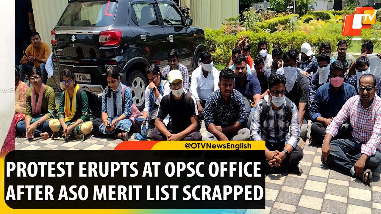 Odisha ASO Recruitment: After Court Scraps Merit List, Selected Candidates Protest At OPSC Office