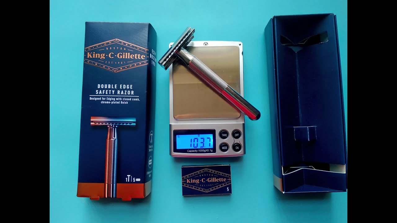 Ξύρισμα - King C Gillette - Omega Brush - Tabac cream - Bic Chrome blade - Almond oil preshave