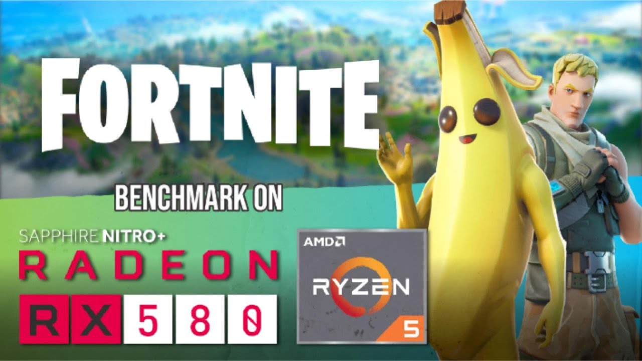 Ryzen 5 5600 | RX 580 8GB 2048SP | FORTNITE BATTLE ROYALE - PERFORMANCE MODE BENCHMARK IN 2025!!!!