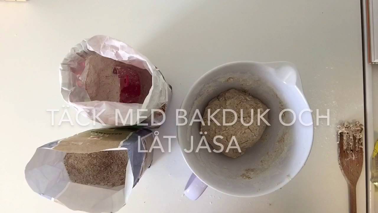 Baka med jäst - Grova tekakor