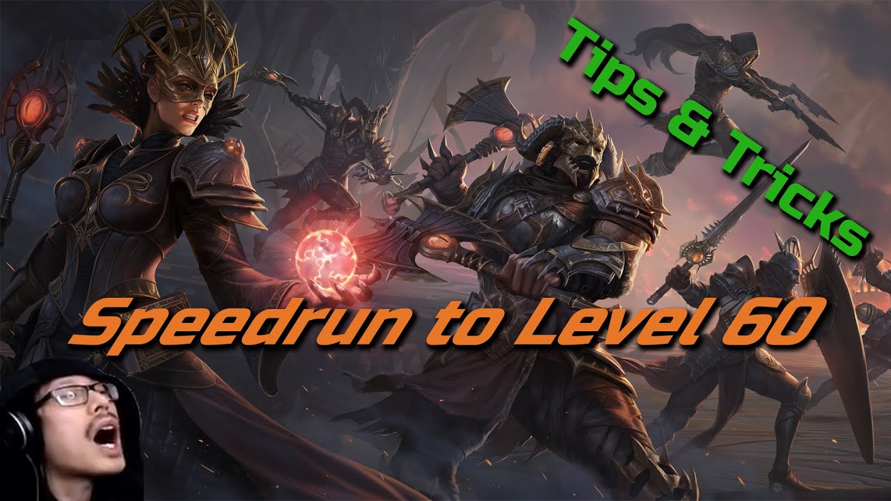 Speedrun to Level 60 Walkthrough Tips & Tricks Guide for Diablo Immortal Early Access Launch