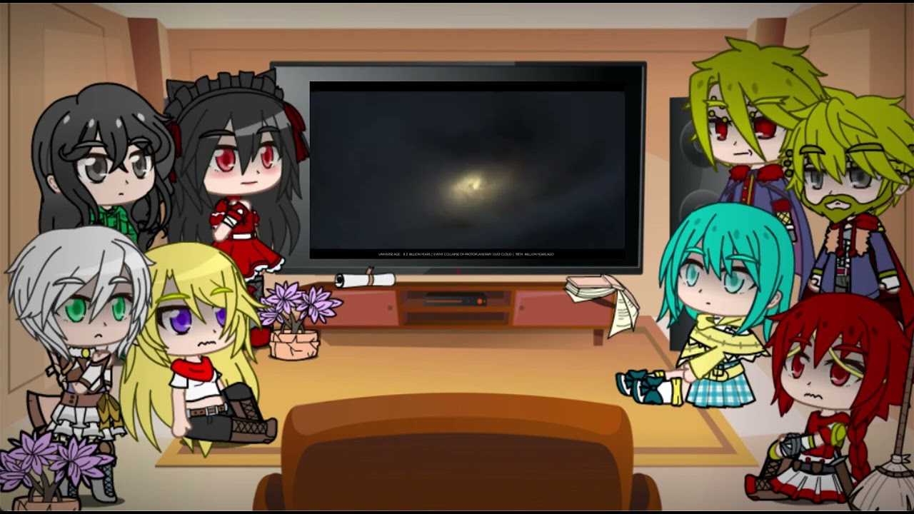 Gate react to timelapse of the universe