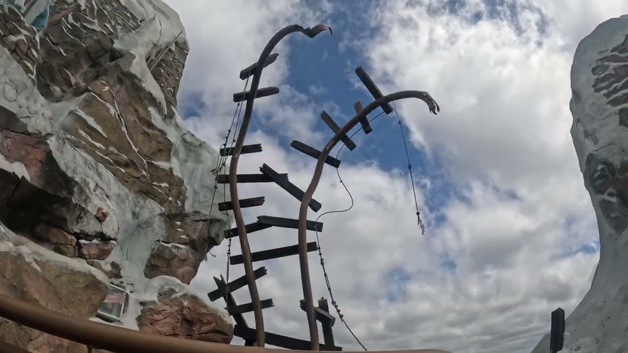 Expedition Everest Front Row POV @ Disney's Animal Kingdom