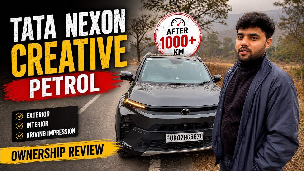 The TRUTH About Nexon Creative Plus Petrol After 1000km | Ownership Review