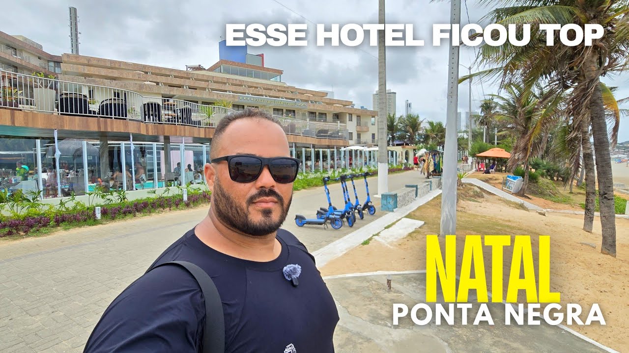 Hotéis em Ponta Negra- natal- feira de artesanato - avenida Roberto freire - restaurantes 