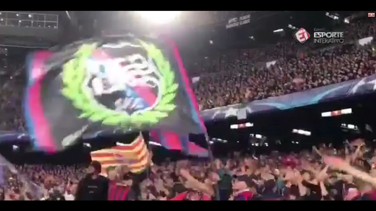 Grada animaci&oacute;n del FC Barcelona 