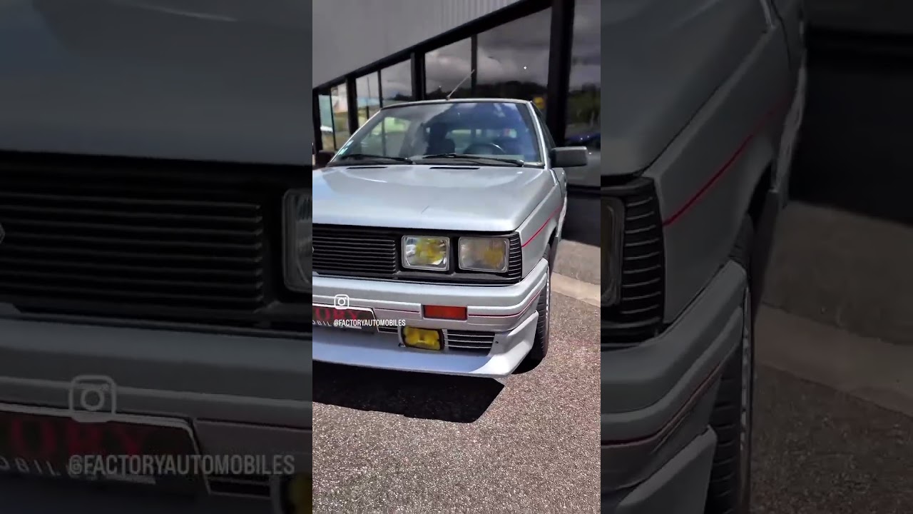 Magnifique Renault 11 zender youngtimer collection sportive ancienne