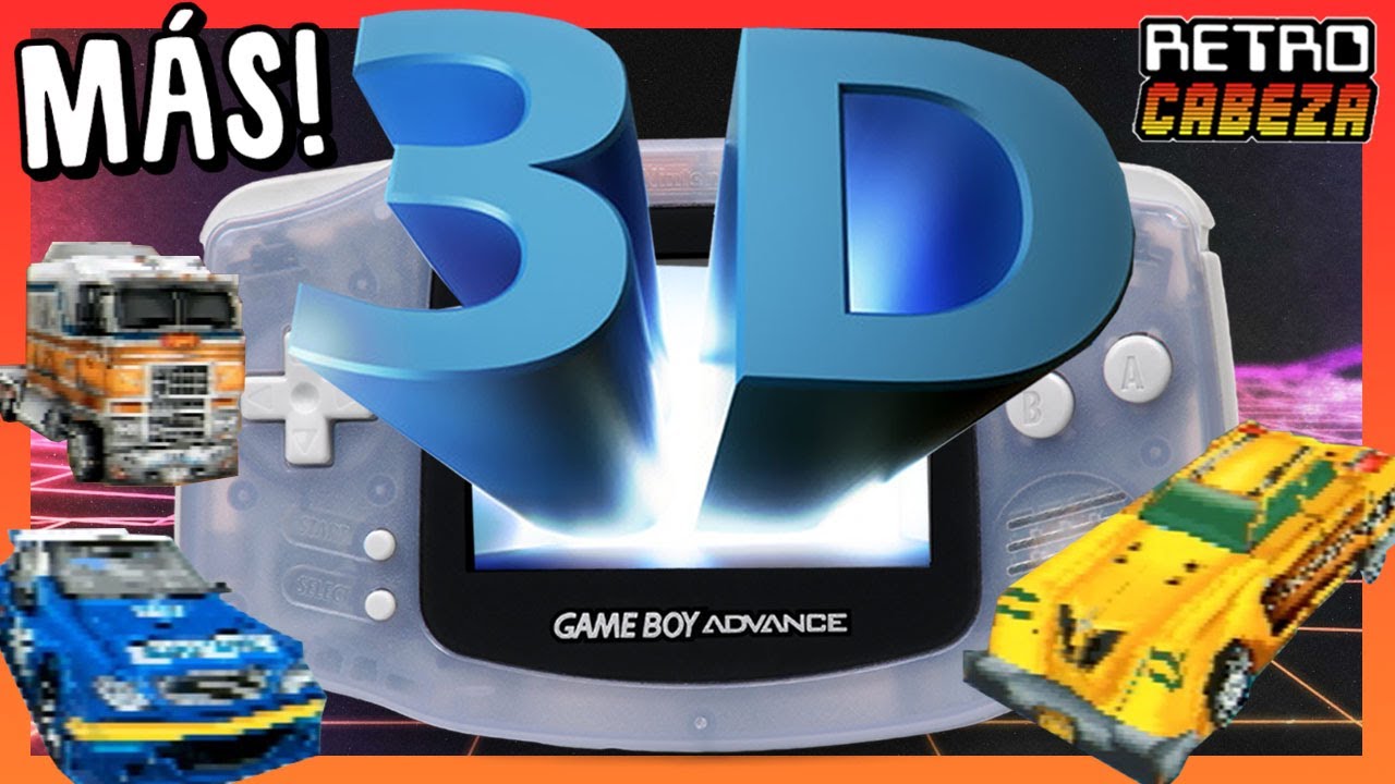 MÁS Juegos en 3D para GAME BOY ADVANCE