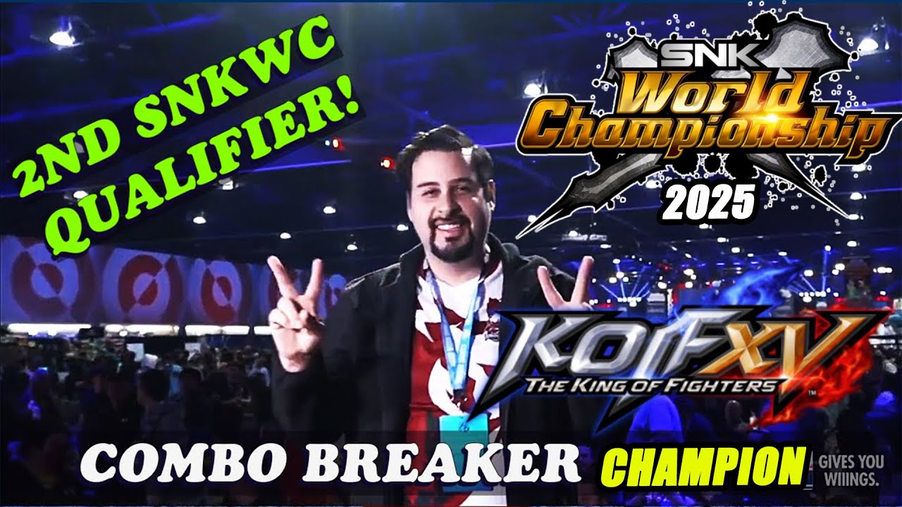 KOFXV COMBO BREAKER SNK WORLD CHAMPIONSHIP 2nd QUALIFIER! FINAL REPLAY WERO ASAMIYA VS VIOLENT KAIN!
