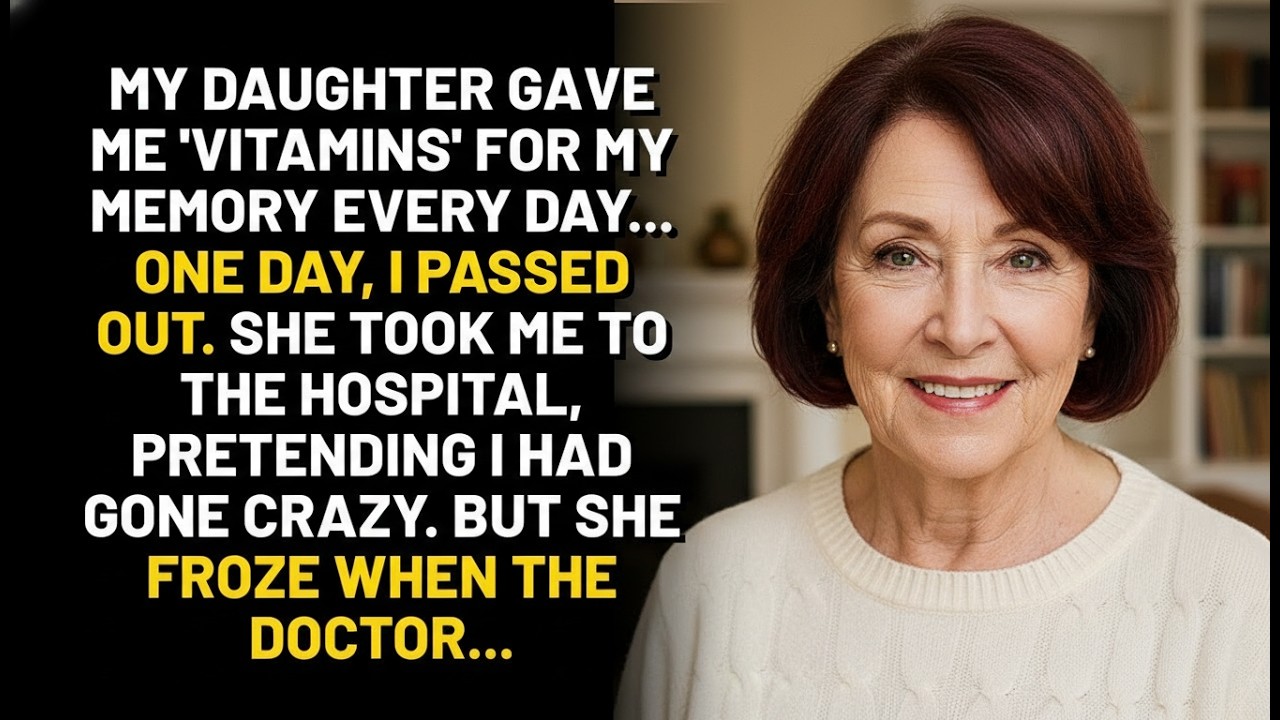 My daughter told me I was crazy all the time. One day, I passed out she took me to the hospital and