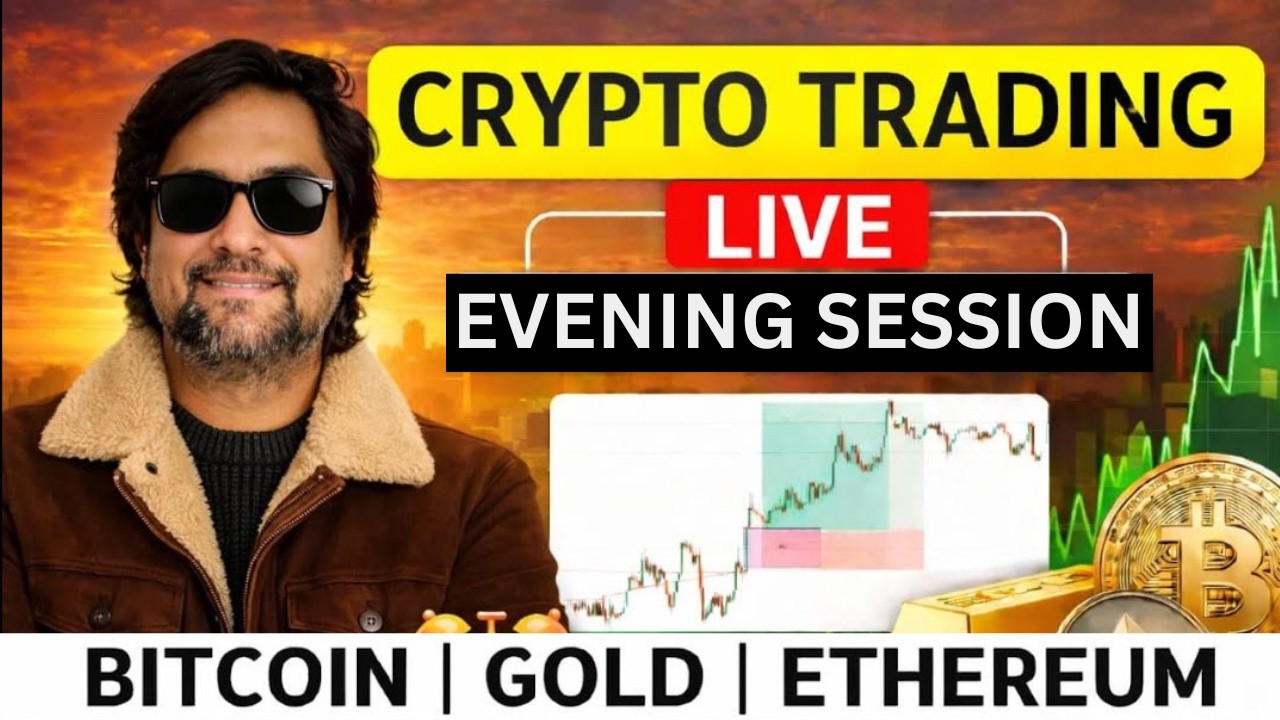 LIVE Crypto Trading | Gold & Bitcoin & Altcoins | (BTC ETH) | live btc trading | crypto