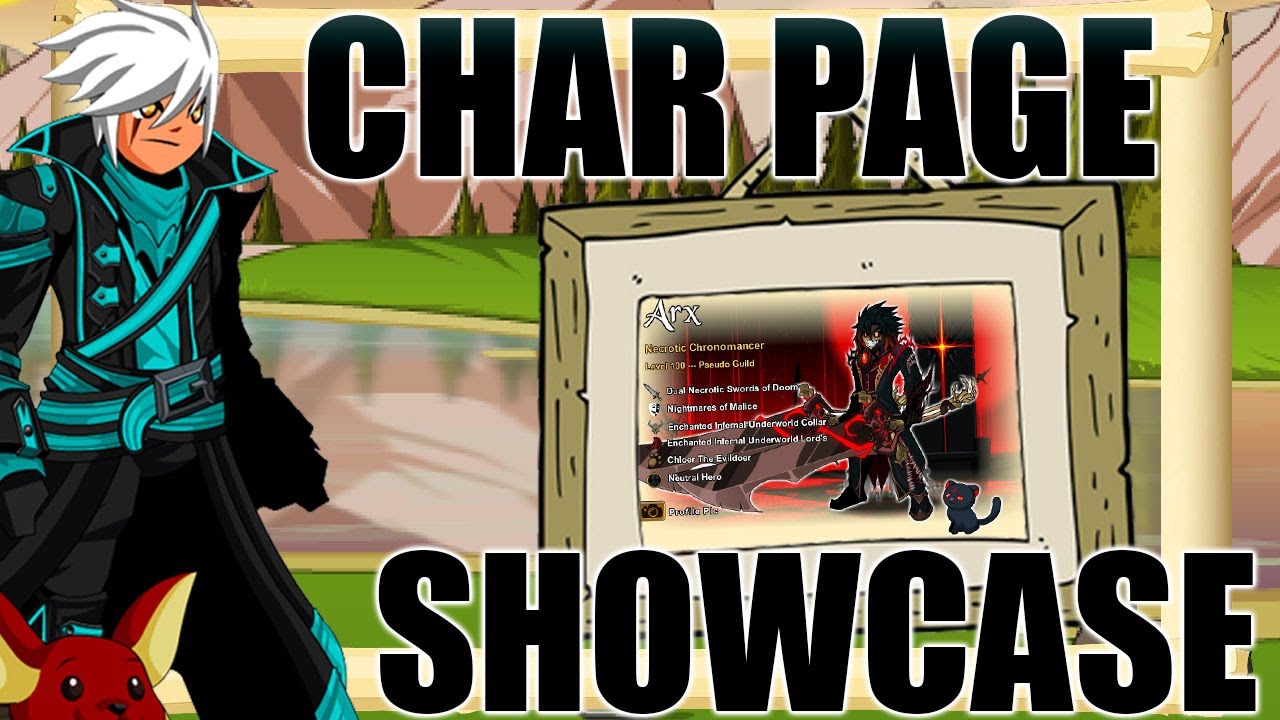 AQW Char Page Showcase August 2023 #2
