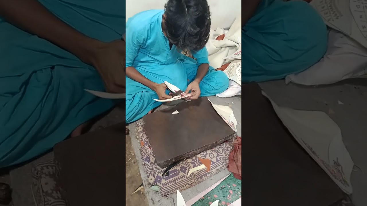 hand made khussa #khussamaking