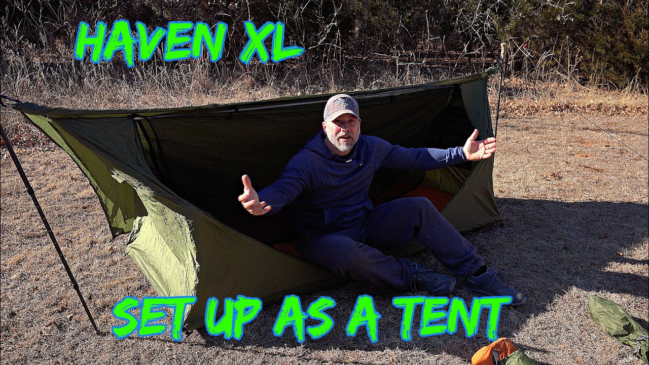 Haven XL // Set up as a Tent // Recommended Accessories