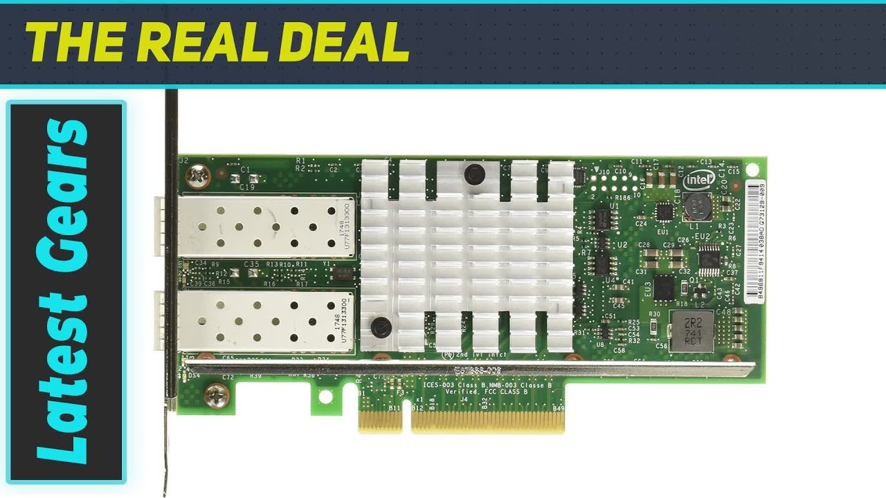 Dell Intel X520 Dual Port 10GB DA/SFP+ Server Adapter: Unrivaled Performance for Desktop