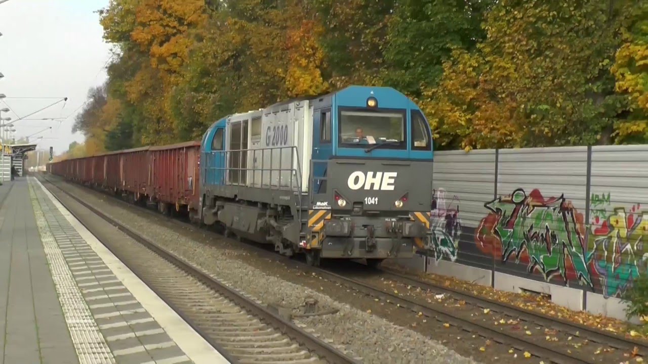 OHE Schrottverkehr vom Osnabrücker Hafen zur Georgsmarienhütte