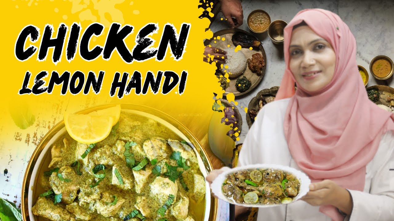 The Perfect Chicken Lemon Handi | Tangy, Creamy & Full of Flavor | Chef Amber Special #chefamber