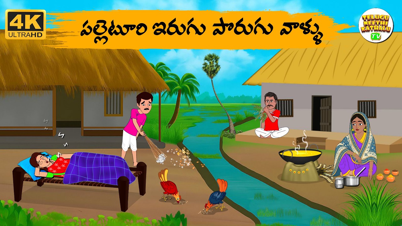 Telugu Stories - పల్లెటూరి ఇరుగు పొరుగు వాళ్ళు  - Telugu Moral Stories | Telugu Neethi Kathalu Tv
