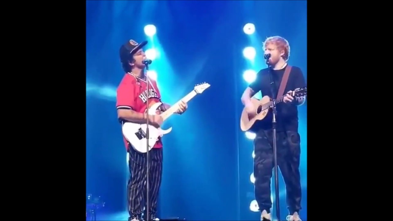 Bruno Mars & Ed Sheeran Concert | Nashville, TN - Bridgestone Arena | (Instagram Video)