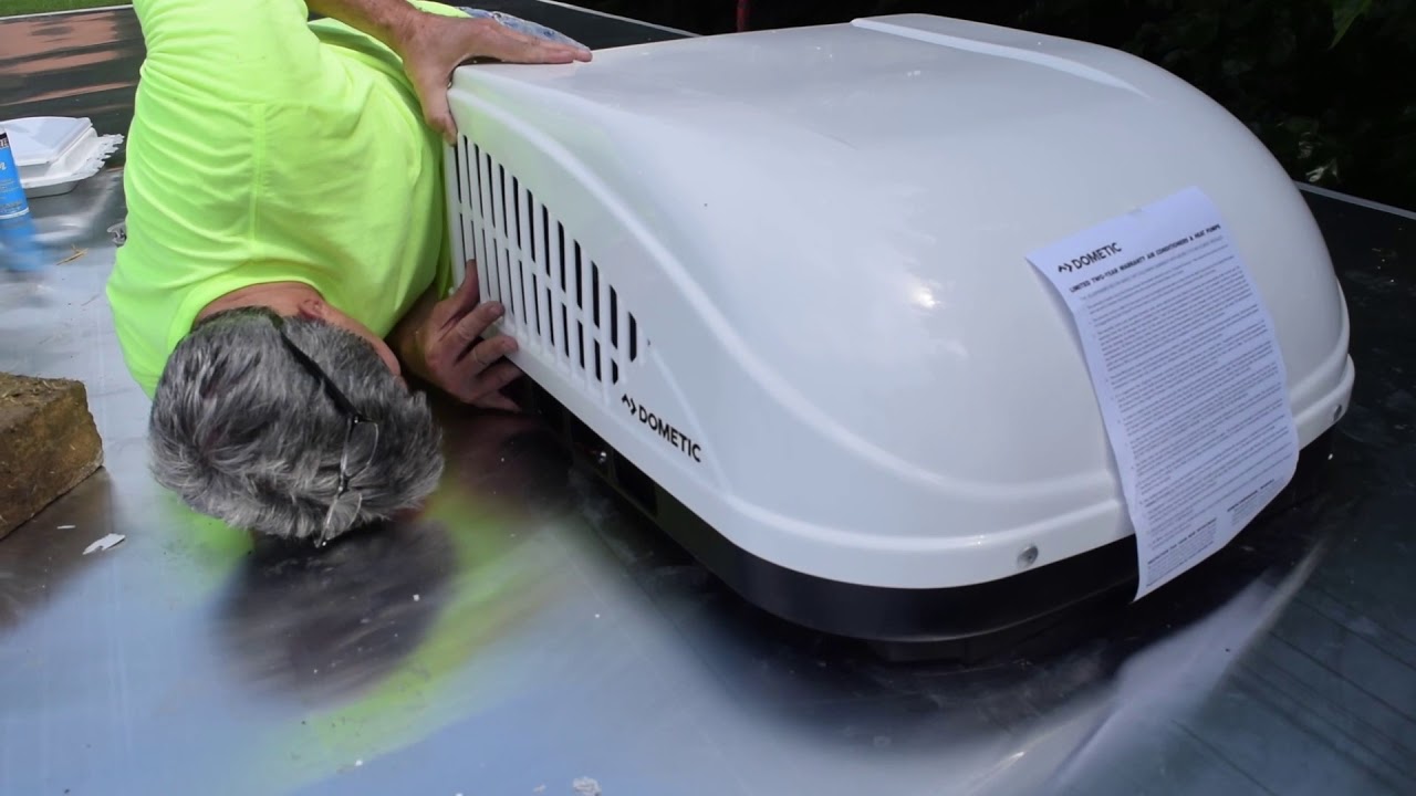 How to install air conditioner unit on RV / Trailer: Part 1
