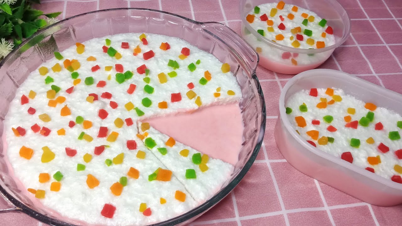 RESEP PUDING ES DOGER SEGAR ENAK BANGET !! PUDING PIREX | PUDING ACARA