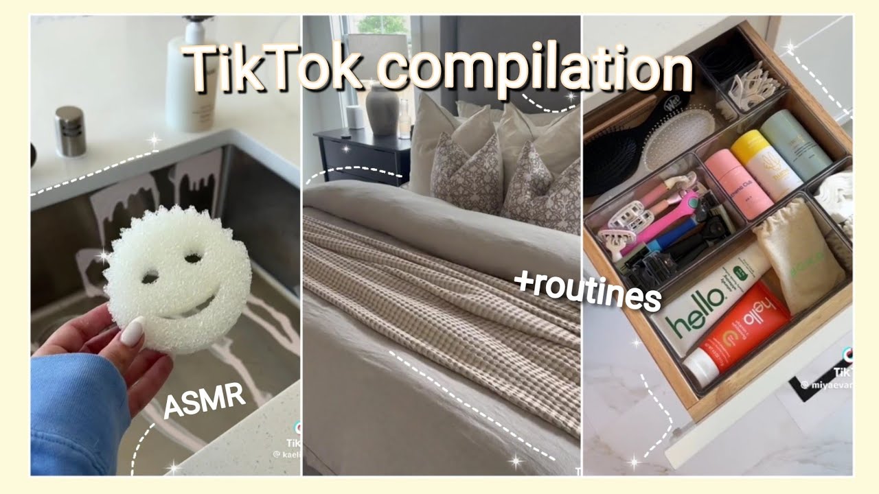 Clean routines ASMR - after a long time!! | TikTok compilation