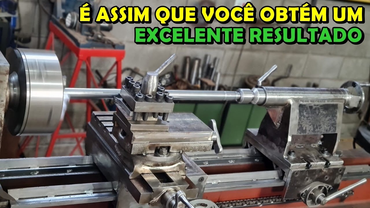 Como Fazer um Torno Caseiro Parte 69 - Ajustagem do Cabeçote Móvel (Contraponto)