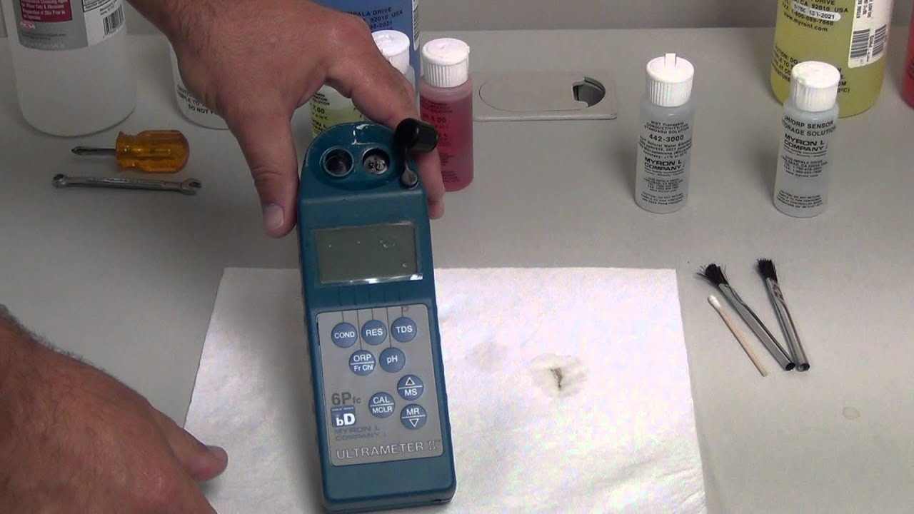 Myron L Ultrameter II - Conductivity Calibration