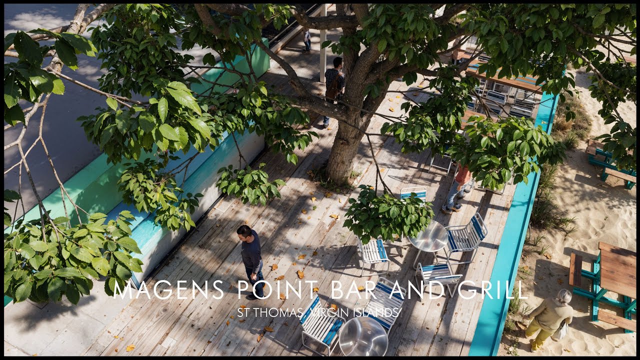Architectural Visualization for MAGENS POINT BAR AND GRILL in St Thomas, Virgin Islands, USA