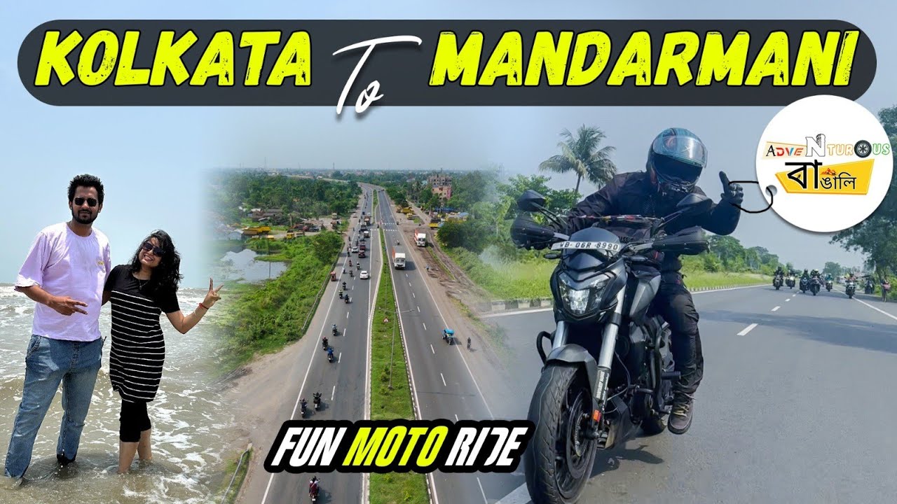 52 টা বাইক ও 77 জন মানুষ একসাথে Mandarmani দাপিয়ে বেড়ালাম || Fun Moto Ride 3 | Adventurous Bangali