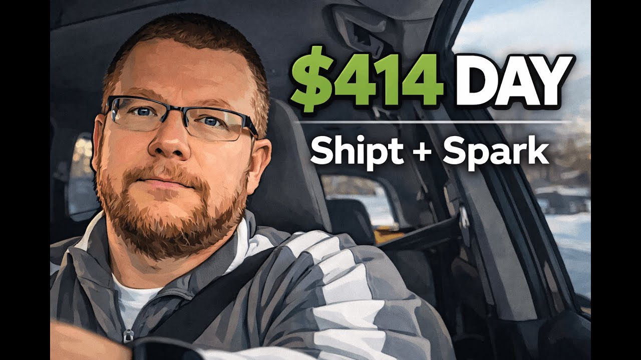 $414 Day Running Shipt & Spark | Bonus Stacking and Real Gig Work