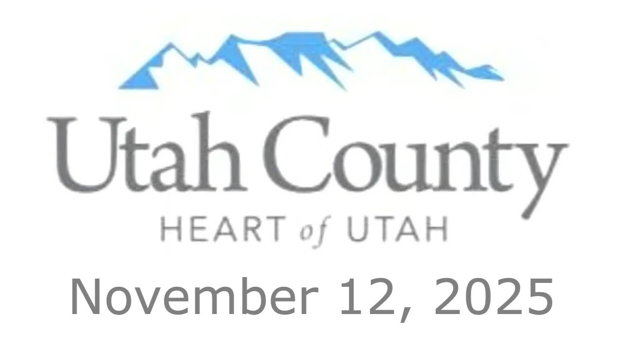 Utah County Board of Equalization Meeting - November 12, 2025