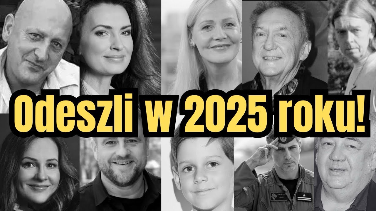 NIE ŻYJĄ!Te gwiazdy pożegnaliśmy w 2025 roku!