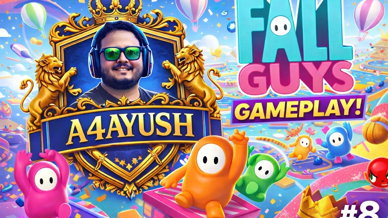 live gameplay of fall guys #8