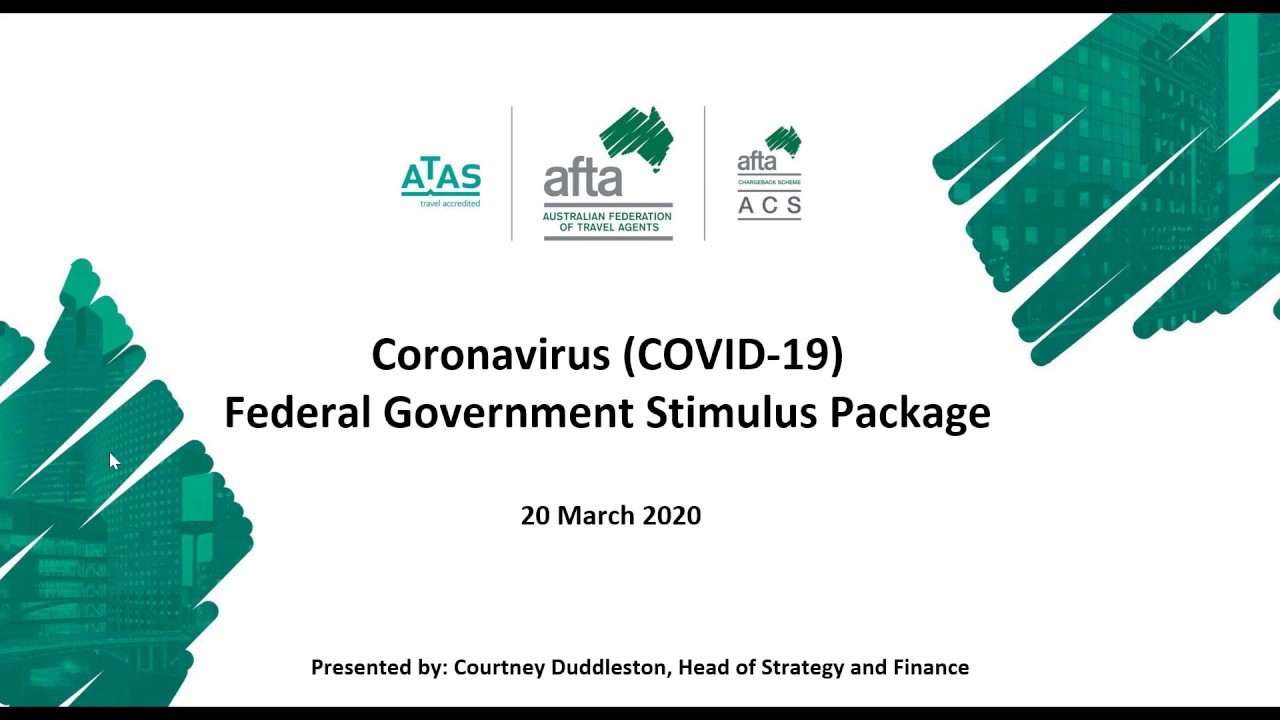 COVID 19 Economic Stimulus Package - Cash Flow assistance for business