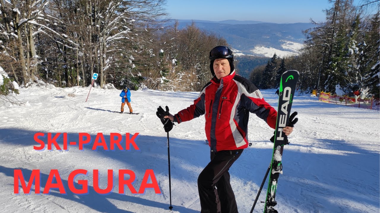 MAGURA SKI-PARK. Narty na ulubionej trasie 1400 m.