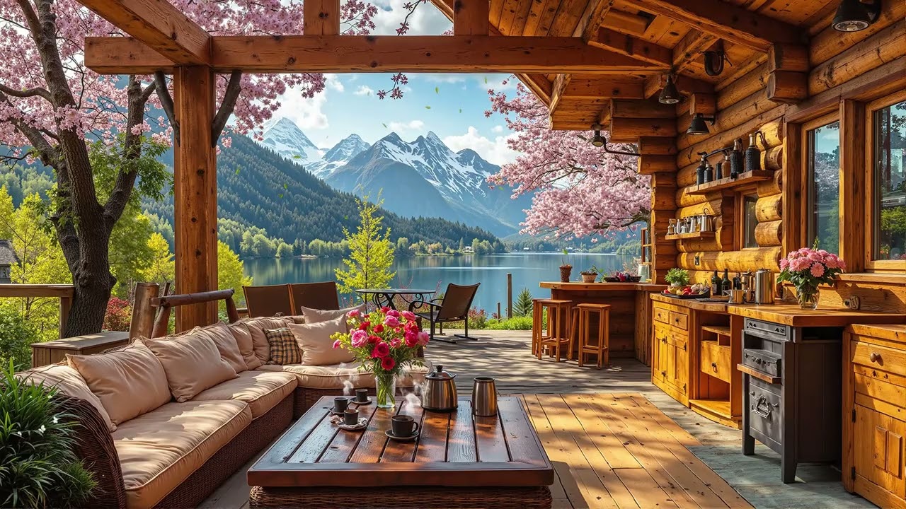 Soft Spring Jazz for Coffee Time 🌸 Relaxing Cafe Music for Work, Study & Focus