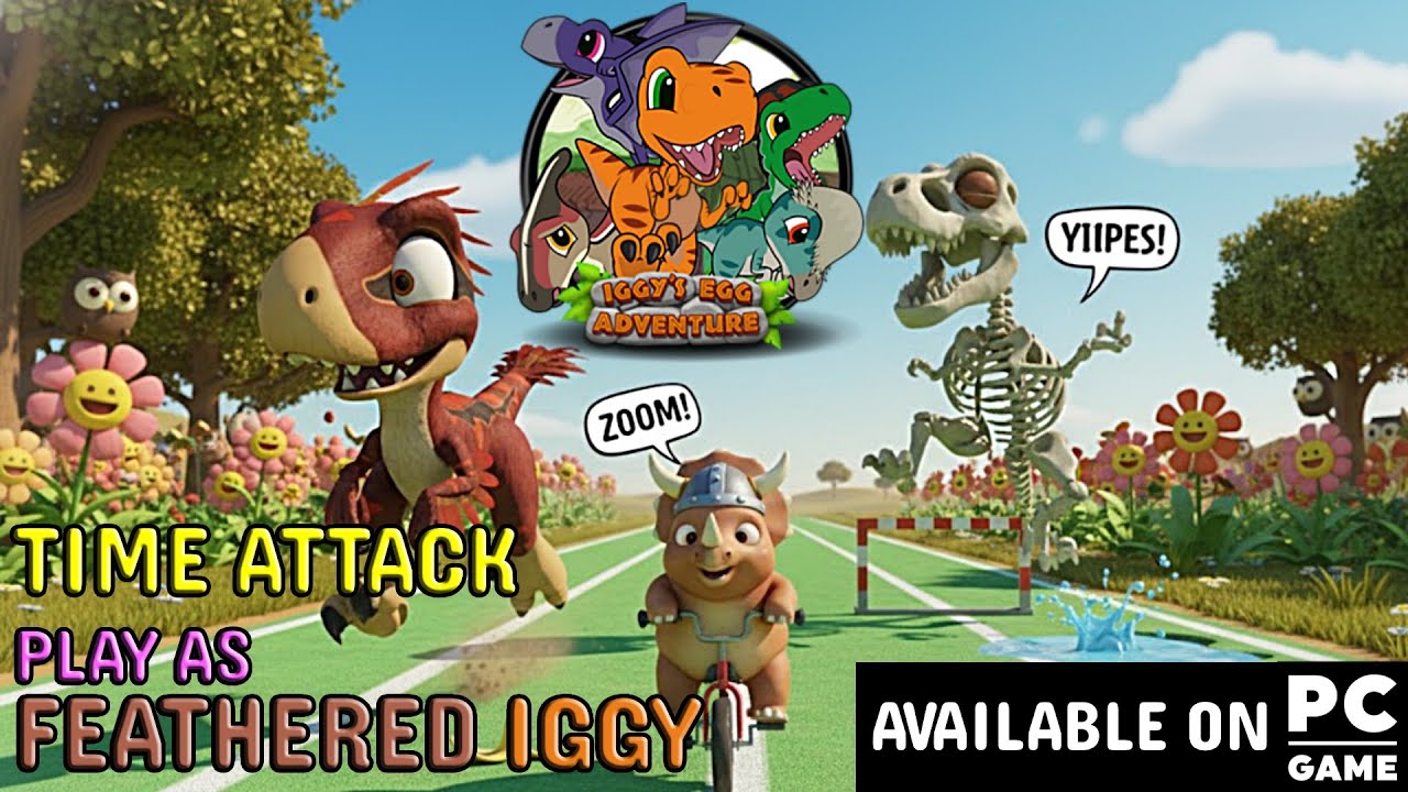IGGY'S EGG ADVENTURE - TIME ATTACK - PLAY AS FEATHERED IGGY - KUKUWADEWI TV