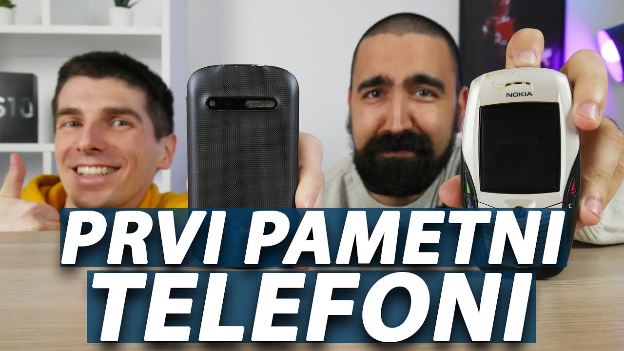 TELEFON KOJI SU MI UKRALI PIŠTOLJEM | NAŠI PRVI PAMETNI TELEFONI