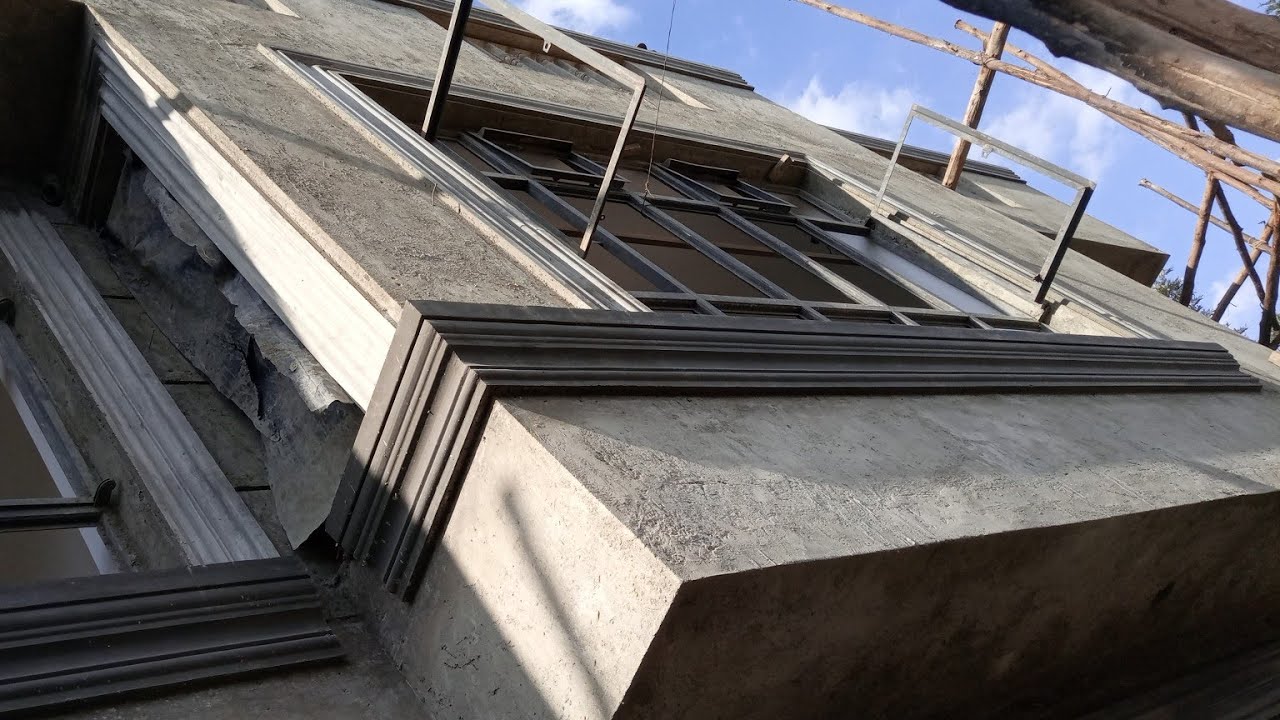 how to make a perfect window sill moulding with cement and sand@ngugison moulders