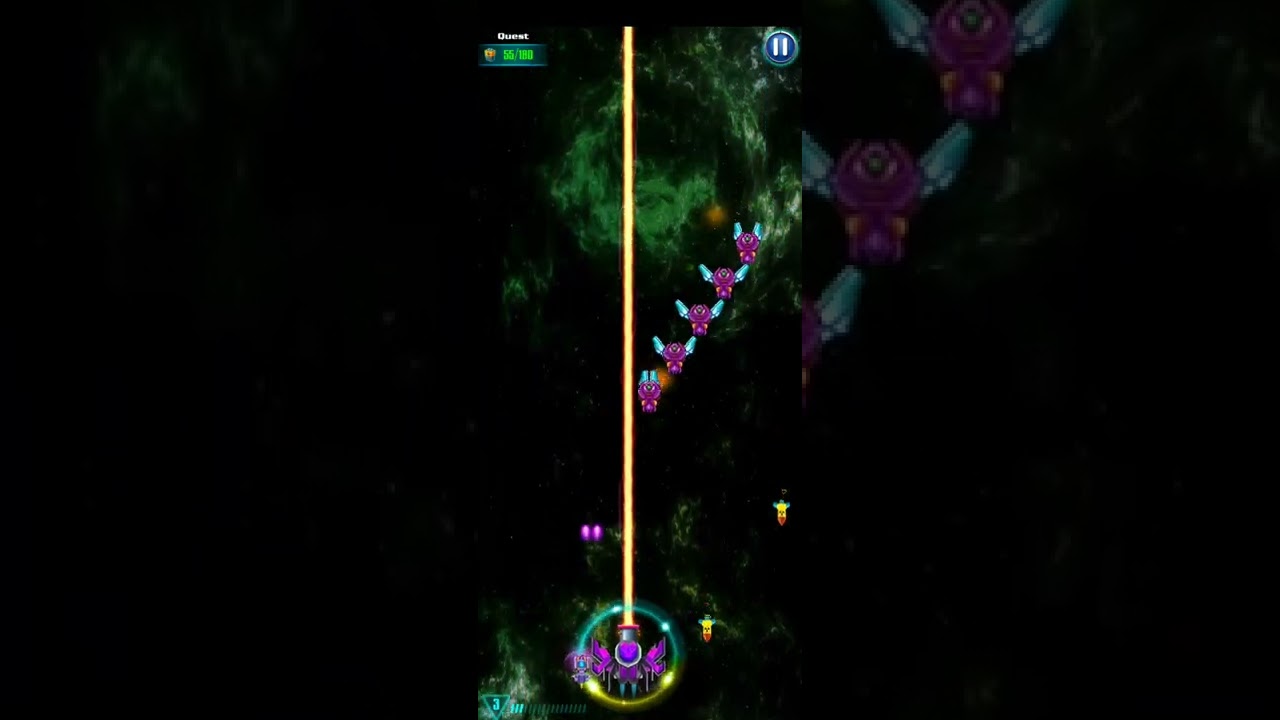 Galaxy Attack: Alien Shooter - Walkthrough [Campaign] Level 54 Medium