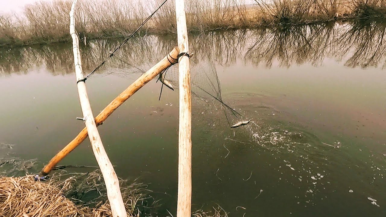 Ловля ЩУКИ КРИВДОЙ в СИБИРИ. Рыбалка на КРИВДУ, так рыбачили мои предки. Рыбалка в Сибири 2022.