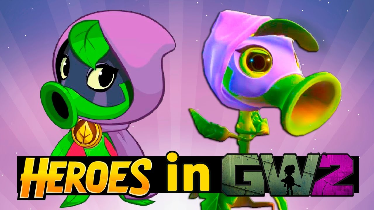 Plants vs Zombies Heroes in PvZ Garden Warfare 2
