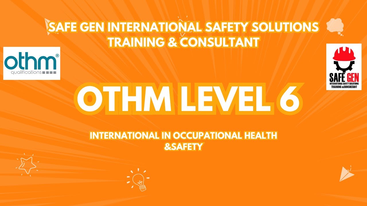 OTHM LEVEL 6 in occupational health and safety
